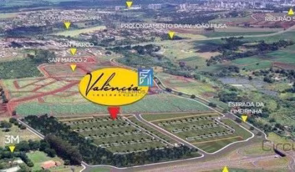 Terreno a venda com 262m² no Condomínio Valência Túria