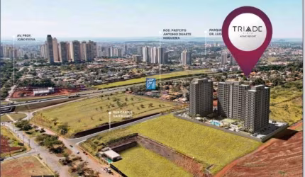 Lançamento apartamento 2 dormitórios Tríade Home Resort Olho