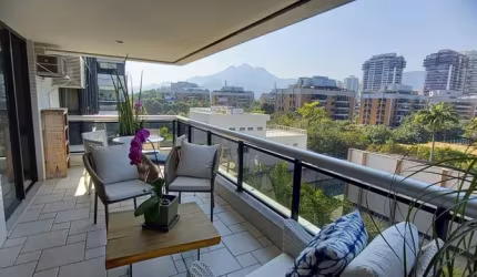 Apartamento 3 quartos para vender Condominio Les Résidences Saint Tropez – Barra da Tijuca – Avenida Lucio Costa