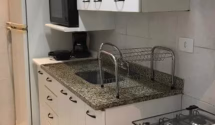 Apartamento à venda no BarraBella com 1 Quarto e 100% Mobiliado