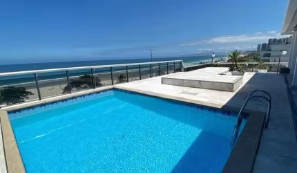 Cobertura 4 quartos (all suites) Frontal Mar para vender na Barra da Tijuca, Avenida do Pepe