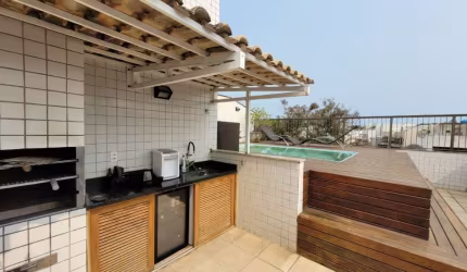 Cobertura Duplex à venda no Jardim Oceânico com  5 Quartos,  4 Vagas e 378m²