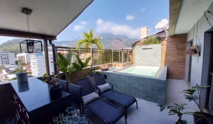 Cobertura Duplex à venda na Freguesia com 4 Quartos, 3 Banheiros e 159m²