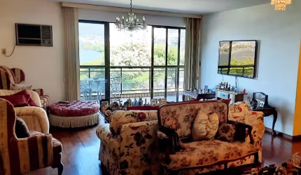 Apartamento Sol da Manhã na Lagoa à venda com 4 Quartos, 3 Vagas e 174m².