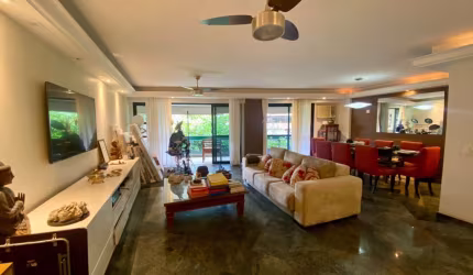 Apartamento Frontal com Visão Privilegiada à venda no Leblon com 3 Quartos e 140m².