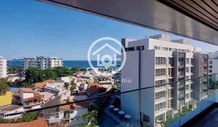 Apartamento 4 suites para vender Frontal Mar  Cyano Exclusive Residences Avenida Lucio Costa na Barra da Tijuca