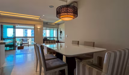 Apartamento Frontal ao Mar com 3 Quartos à venda na Barra da Tijuca