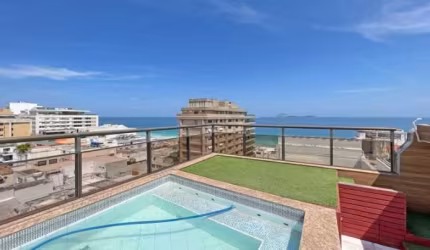 Cobertura com 3 quartos para vender em Ipanema, quadrilátero, localizada na Rua Prudente de Morais, 3 Quartos; 1 suite; 1 Vagas, Ipanema, Quadrilátero