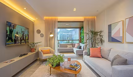 Apartamento com 3 quartos a venda em Botafogo, Condomínio We Sorocaba, 3 quartos; 2 suites; 2 vagas; localizado na Rua Sorocaba, Botafogo, RJ