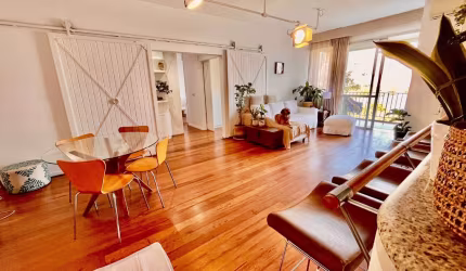 Apartamento na Lagoa com 2 Quartos e Vista Livre à venda.