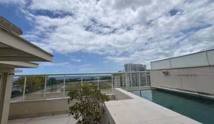 Coberturas 4 suites a venda na Barra da Tijuca Condomínio Riserva Uno, vista mar