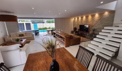 Casa Duplex com 4 Suítes à venda no Riviera del Sol Recreio
