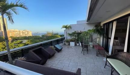 Cobertura 4 quartos a venda 260m2, Avenida Lucio Costa, Barra da Tijuca, Condomínio Les Résidences Saint Tropez