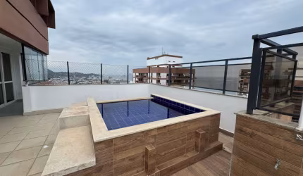 Cobertura com 4 Quartos à venda, 250m² - Barra da Tijuca - Avenida Lucio Costa - Posto 4