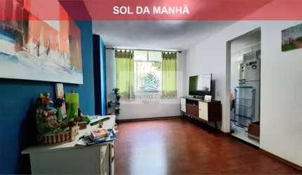 Apartamento à venda em Santa Rosa, Niterói-RJ: 2 quartos, 1 sala, 1 banheiro, 1 vaga de garagem - 55,00 m² de área.