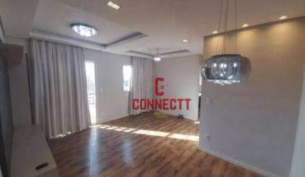Lindo Apto com 2 dormitórios à venda, 57 m² por R$ 355.000 - Planalto Verde - Ribeirão Preto/SP
