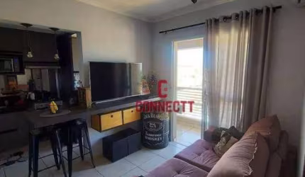 Apartamento com 2 dormitórios à venda, 61 m² por R$ 245.000,00 - Residencial e Comercial Palmares - Ribeirão Preto/SP