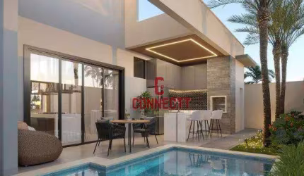 Casa com 3 dormitórios à venda, 167 m² por R$ 1.383.000 - Vivendas da Mata - Portal Paineiras - Ribeirão Preto/SP