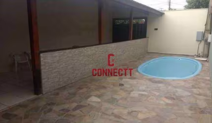 ÁREA DE LAZER COM PISCINA EM JARDINÓPOLIS
