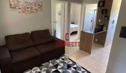 Apartamento com 2 dormitórios à venda, 46 m² por R$ 186.000 - Parque Residencial Cândido Portinari - Ribeirão Preto/SP