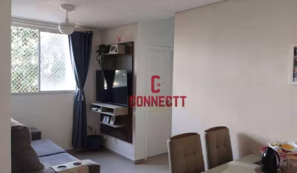 Apartamento com 2 dormitórios à venda, 47 m² por R$ 202.000,00 - Parque São Sebastião - Ribeirão Preto/SP