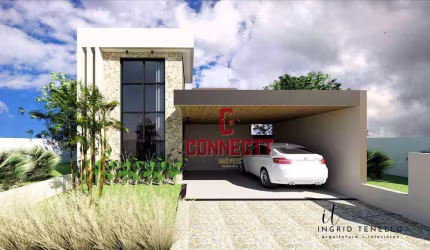 Casa com 3 dormitórios à venda, 156 m² por R$ 1.300.000 - Recreio Anhangüera - Ribeirão Preto/SP