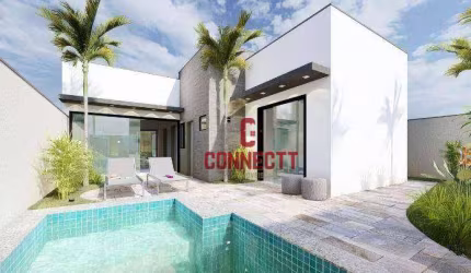 Casa com 3 dormitórios à venda, 184 m² por R$ 1.563.000 - Residencial Alto do Castelo 2 - Ribeirão Preto/SP