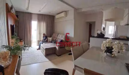 Apartamento com 2 dormitórios à venda, 66 m² por R$ 315.000,00 - Residencial e Comercial Palmares - Ribeirão Preto/SP