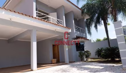 CASA SOBRADO DE 4 QUARTOS PISCINA  5 VAGAS DE GARAGEM NA CITY RIBEIRÃO PRETO.