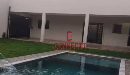 ÁREA DE LAZER COM PISCINA  EM JARDINÓPOLIS.
