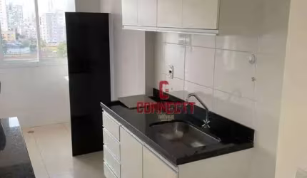 Apartamento com 1 dormitório para alugar, 45 m² por R$ 2.205,00/mês - Nova Aliança - Ribeirão Preto/SP