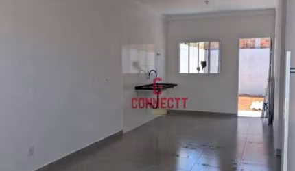 Casa com 2 dormitórios à venda, 55 m² por R$ 298.000 - Parque das Gaivotas - Ribeirão Preto/SP