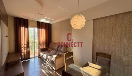 Apartamento com 2 dormitórios para alugar, 54 m² por R$ 2.940/mês - Sumarezinho - Ribeirão Preto/SP