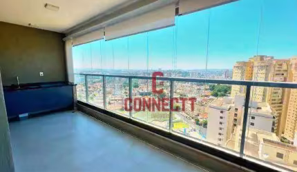 Apartamento com 1 dormitório para alugar, 52 m² Av João Fiusa Nunca Locado! - Jardim Irajá - Ribeirão Preto/SP