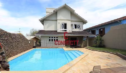 Casa com 5 dormitórios à venda, ESTUDA PERMUTAS, 445 m² por R$ 1.223.000 - Primavera - Novo Hamburgo/RS