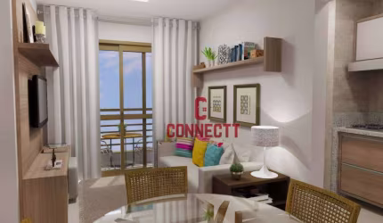 Apartamento à venda, 47 m² por R$ 390.000,00 - Ipiranga - Ribeirão Preto/SP