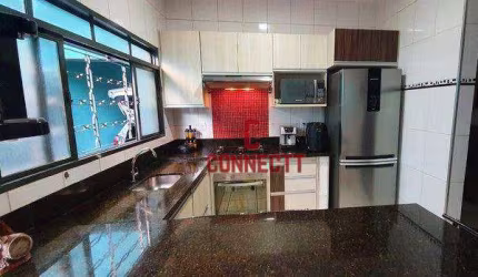 Casa com 3 dormitórios sendo 1 suíte à venda, 128 m² por R$ 385.000 - Jardim Florestan Fernandes - Ribeirão Preto/SP