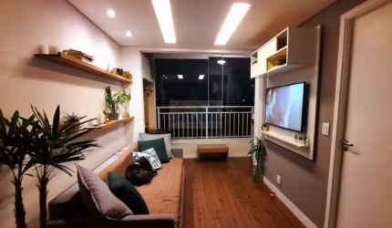 Apartamento à venda no Belém. Incluso, móveis planejados, quarto com suíte e 1 vaga de garagem