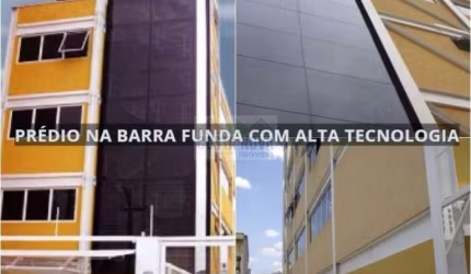 Excelente prédio  na Barra Funda com alta tecnologia.
