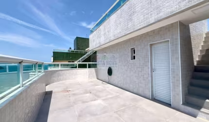 Cobertura de luxo com 3 dormitórios sendo 2 suítes,  vagas de garagem, Praia Grande