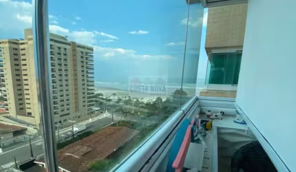 Apartamento de 73m² com 2 suítes - vista mar no Balneário Flórida em Praia Grande.
