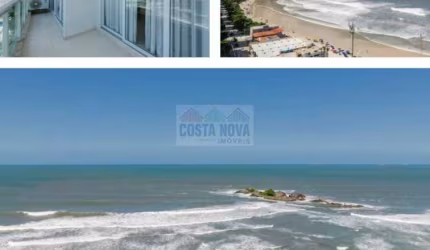 Apartamento à venda em Pitangueiras com 148m² no Guarujá, com 3 suítes, 1 vaga e vista para o mar