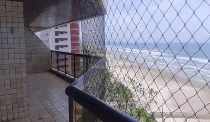 Apartamento 4 dormitórios sendo 4 suites,3 vagas, frente mar em  Praia Grande