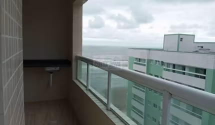 Apartamento de 77 m² Jardim real 2 quartos, 1 suite, 30 metros mar,  1 vaga, Vista  Mar, andar alto