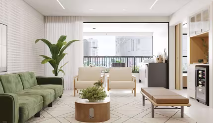 Apartamento na Vila Rica, 255 m², 4 quartos sendo 3 suítes, 6 banheiros e 3 vagas