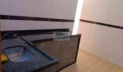 Casa com 1 quarto em condomínio  fechado no Ribeiropólis - Praia Grande- SP