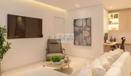 Apartamento Garden 96m² - 2 quartos e Lazer Completo em Santos
