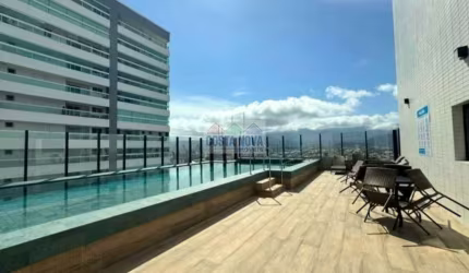 Apartamento com 2 dormitórios e 2 suites a 50 metros do mar