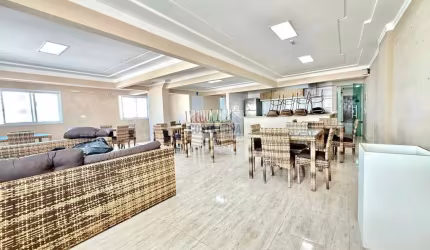Apartamento de 53m² com 1 dormitório com uma uma suite mobiliado