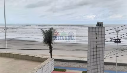 Apartamento 2 quartos lazer completo frente mar em Mongaguá
